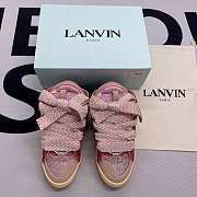 Lanvin Leather Curb Hot Pink - 3