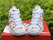 Nike Air More Uptempo White Varsity Red Outline  921948-102 - 6
