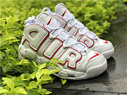 Nike Air More Uptempo White Varsity Red Outline  921948-102 - 5