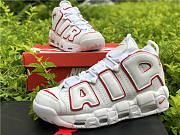 Nike Air More Uptempo White Varsity Red Outline  921948-102 - 4
