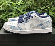 Air Jordan 1 Low Washed Denim CZ8455-100 - 1