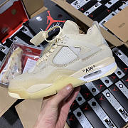 Air Jordan 4 Retro Off-White Sail CV9388-100 - 5