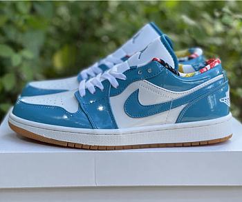 Air Jordan 1 Low SE Barcelona Cyber Teal DC6991-400