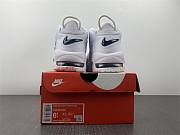 Nike Air More Uptempo 96 White White Midnight Navy DH8011-100 - 5