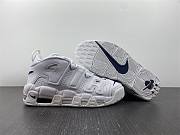 Nike Air More Uptempo 96 White White Midnight Navy DH8011-100 - 2