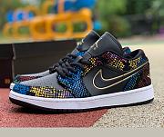 Air Jordan 1 Low Multicolor Snakeskin CW5580-001 - 1