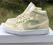 Air Jordan 1 Mid Goose Feather Yellow CK6587-200 - 1