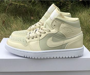 jordan 1 mid goose feather yellow