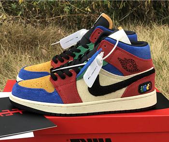 Air Jordan 1 Mid SE Fearless Blue the Great CU2805-100