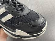 Balenciaga Paris Triple S Black White - 6