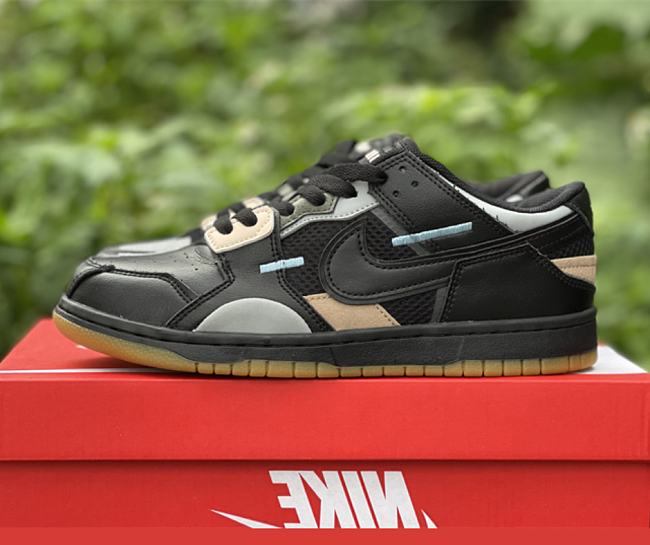  Nike Dunk Low Scrap Black Gum DB0500-001 - 1