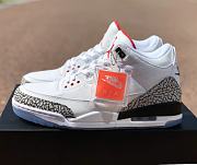 Air Jordan 3 Retro Free Throw Line White Cement 923096-101   - 1
