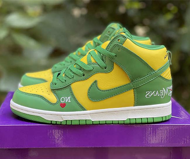 Nike SB Dunk High Supreme By Any Means Brazil DN3741-700 - 1