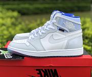 Air Jordan 1 Retro High Zoom White Racer Blue CK6637-104 - 1