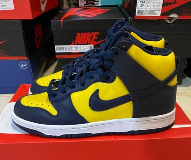 Nike Dunk High Michigan CZ8149-700 - 1