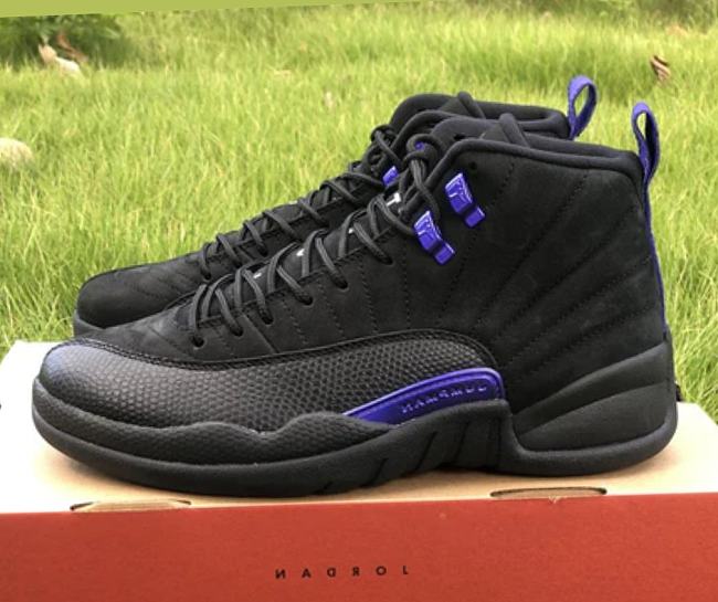 Air Jordan 12 Retro Black Dark Concord CT8013-005  - 1