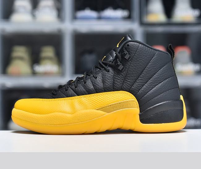Air Jordan 12 Retro Black University Gold 130690-070 - 1