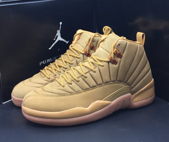 Air Jordan 12 Retro PSNY Wheat AA1233-700 - 1