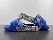 Adidas Adilette 22 Slides Magic Lime St Desert Sand Blue  - 2