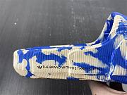 Adidas Adilette 22 Slides Magic Lime St Desert Sand Blue  - 3