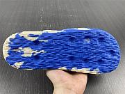 Adidas Adilette 22 Slides Magic Lime St Desert Sand Blue  - 5