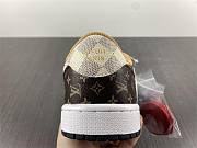 Air Jordan 1 Low Joe 1 LV Brown Barb DM7866-216 - 3