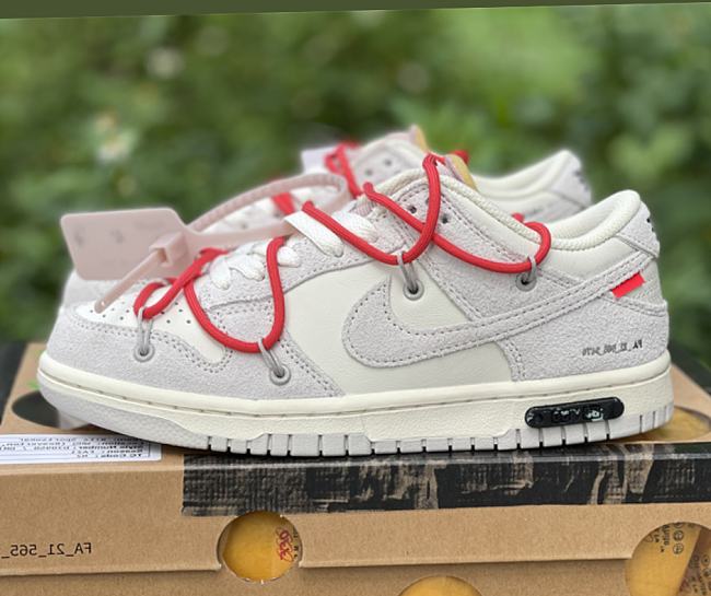 Nike Dunk Low Off-White Off-White Lot 33 DJ0950-118 - 1