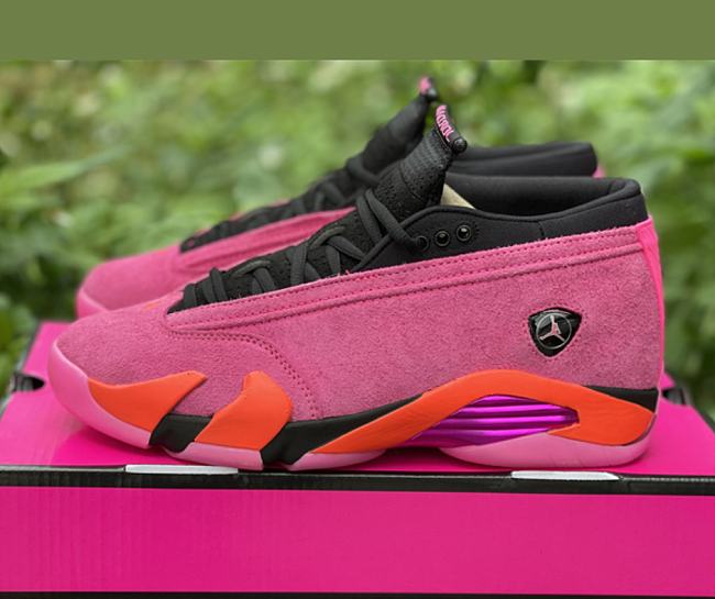 Air Jordan 14 Retro Low Shocking Pink DH4121-600 - 1