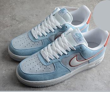 Nike Air Force 1 Low Navy Blue Dark Red White  LZ6699-521