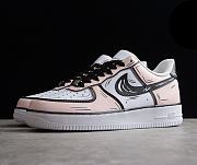 Nike Air Force 1 07 Low Cherry Blossom Powder White Black CW2288-213 - 1