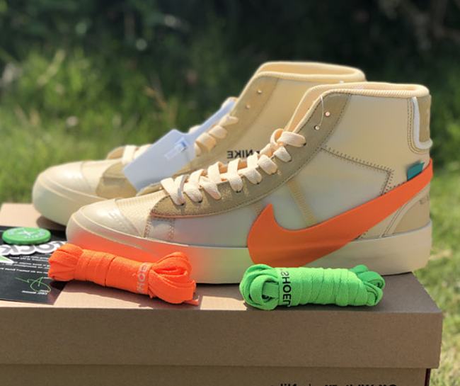 Nike Blazer Mid Off-White All Hallow's Eve AA3832-700 - 1
