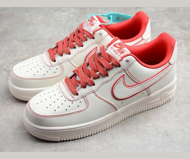 Nike Air Force 1 Low 07 Lv8 3m White Red 315122-707 - 1