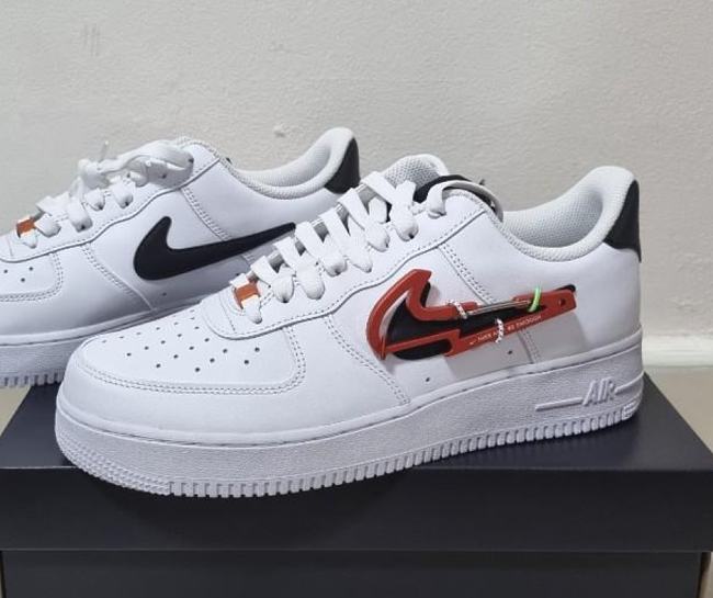 Nike Air Force 1 Low Carabiner Swoosh Red DH7579-100 - 1