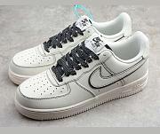 Nike Air Force 1 Low 07 Leather Cream White Black 315122-808 - 1