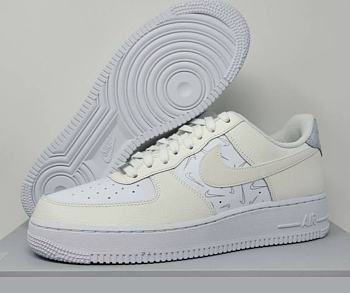 Nike Air Force 1 Low '07 Mini Checks Sail Pure Platinum DR7857-100