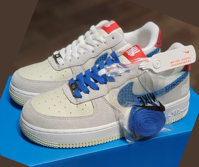 Nike Air Force 1 Low SP Undefeated 5 On It Dunk vs. AF1 DM8461-100 - 1