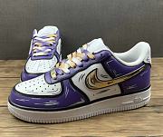 Nike Air Force 1 07 Low White Purple Metallic Gold CW2288-216 - 1