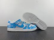 Nike Dunk Low White Blue Cashew Flower DD1503-109 - 5