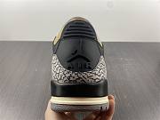 Air Jordan 3 Retro Black Cement Gold CK9246-067 - 2