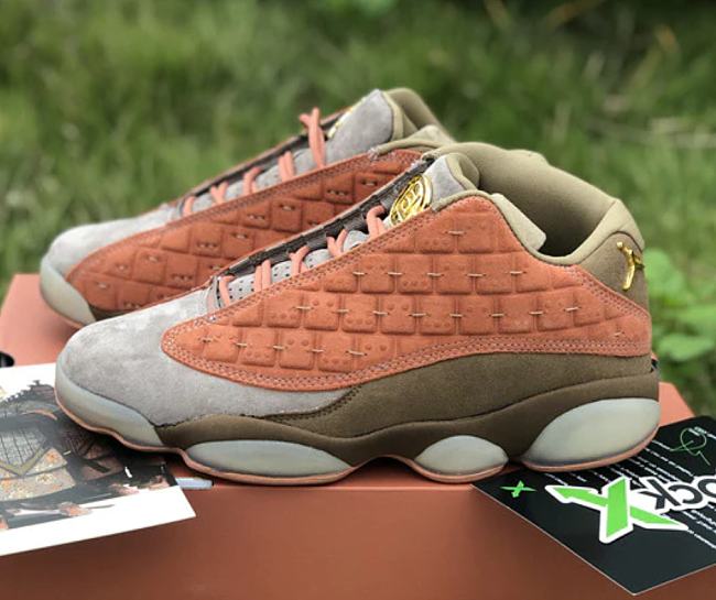 Air Jordan 13 Retro Low CLOT Sepia Stone AT3102-200 - 1