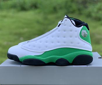 Air Jordan 13 Retro White Lucky Green DB6537-113