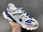 Balencaga Track White Gray Blue 542923 W2F39 9051 - 5