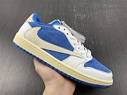 Air Jordan 1 Low Travis Scott Fragment Barb Sail CQ4277-212 - 5