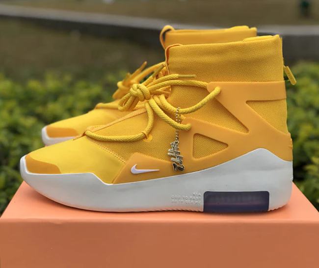 Nike Air Fear Of God 1 Yellow AR4237-700 - 1