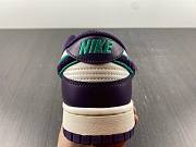 Nike Dunk Low Chenille Swoosh Sail Grand Purple DQ7683-100 - 2
