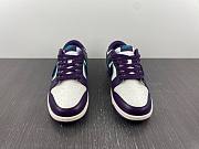 Nike Dunk Low Chenille Swoosh Sail Grand Purple DQ7683-100 - 5