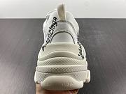Balenciaga Triple S Logo White Black 53673T W2FAB 9010 - 3
