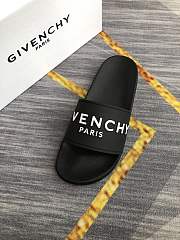 Givenchy Paris Signature Slides Black - 3