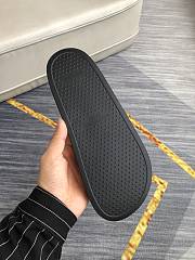 Givenchy Paris Signature Slides Black White - 3