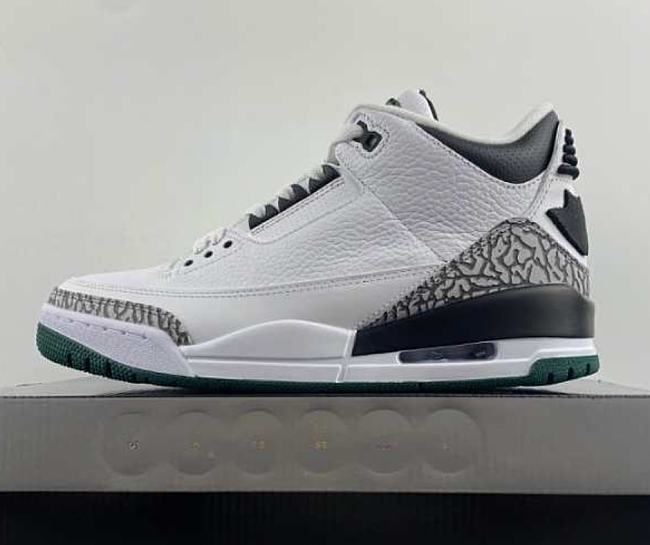 Air Jordan 3 Retro Oregon Ducks Pit Crew White HO11-MNJDL-594282233 - 1